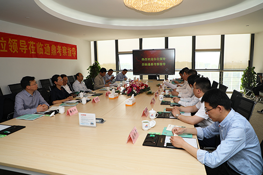 苏州市人大常委会主任陈振一走访龙腾国际 苏州市人大常委会主任陈振一走访龙腾国际